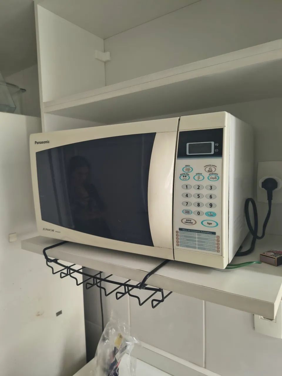 Microondas Panasonic branco  - Foto 3