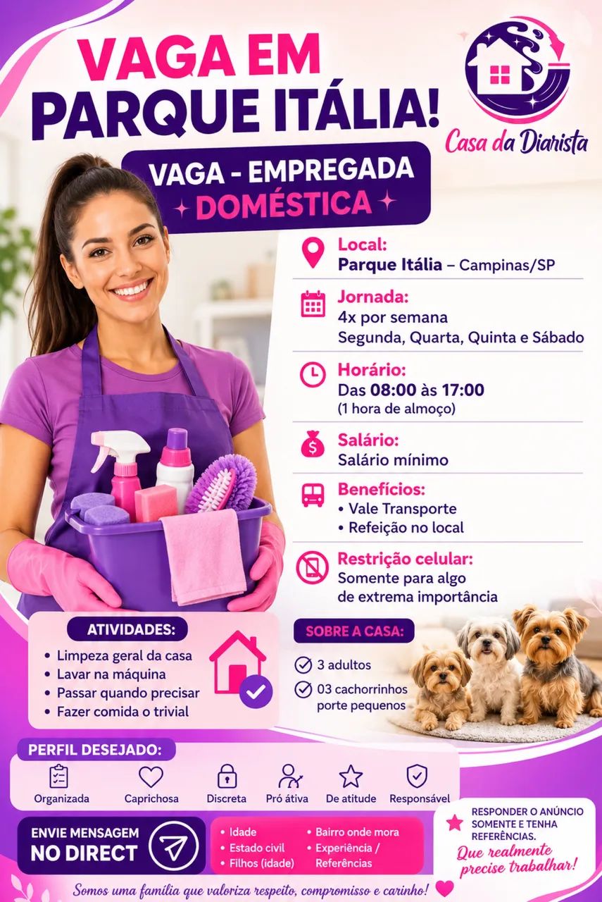 EMPREGADA DOMÉSTICA 