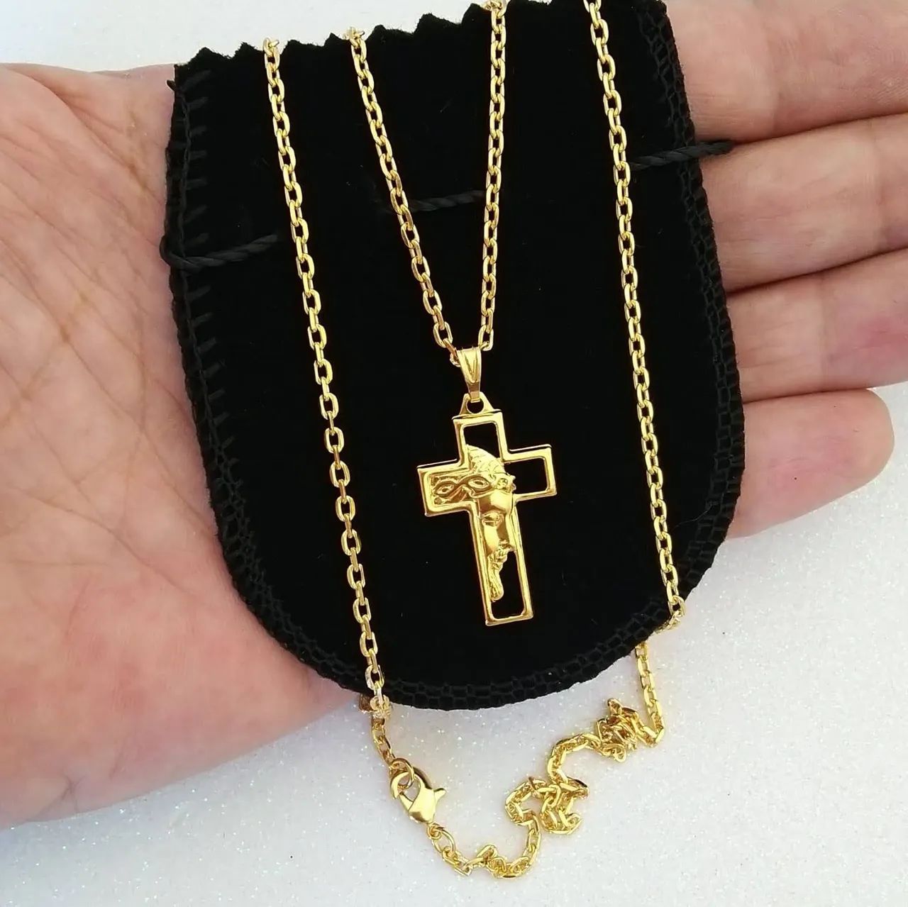 Corrente banhada a ouro 18k - Foto 2
