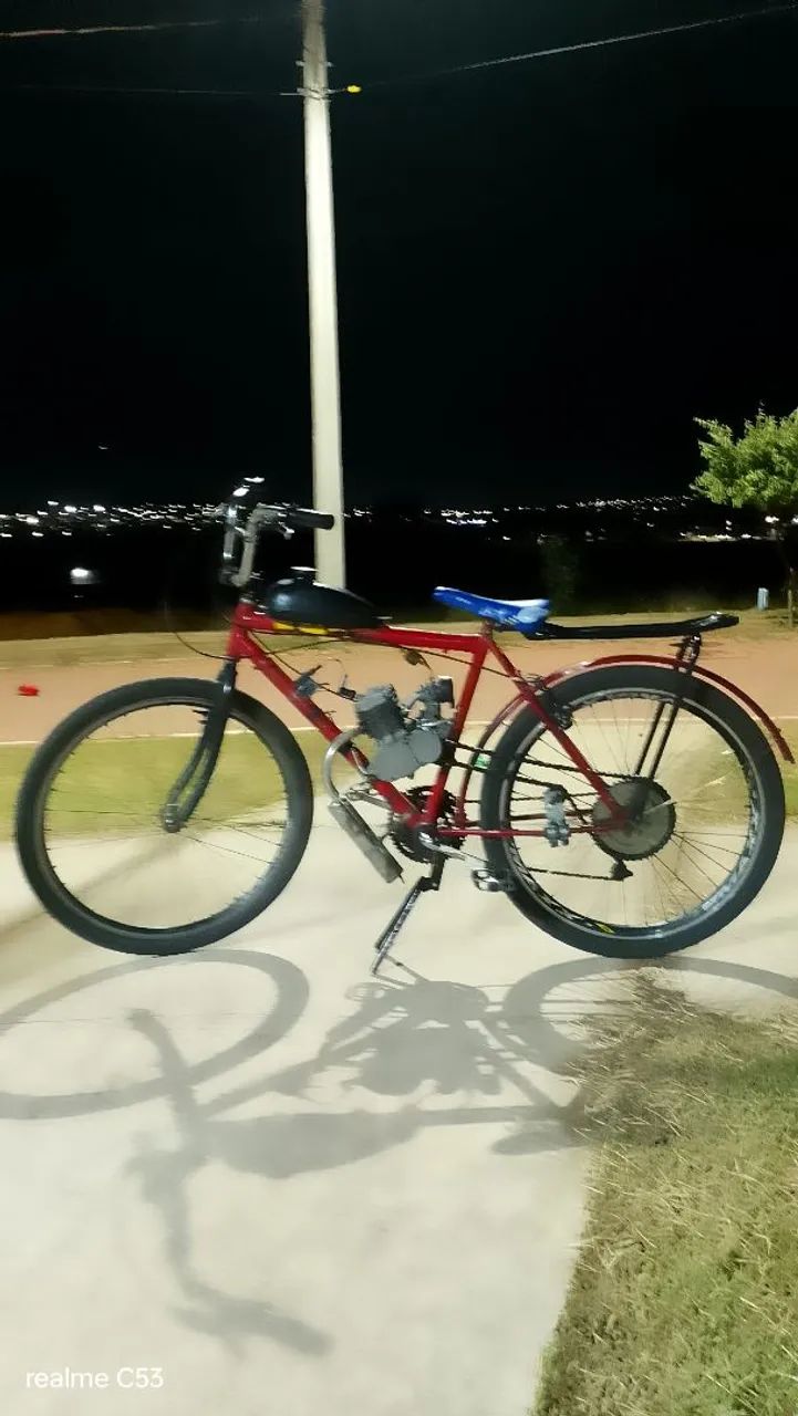 Bicicleta motorizada passo cartão e divido  - Foto 2