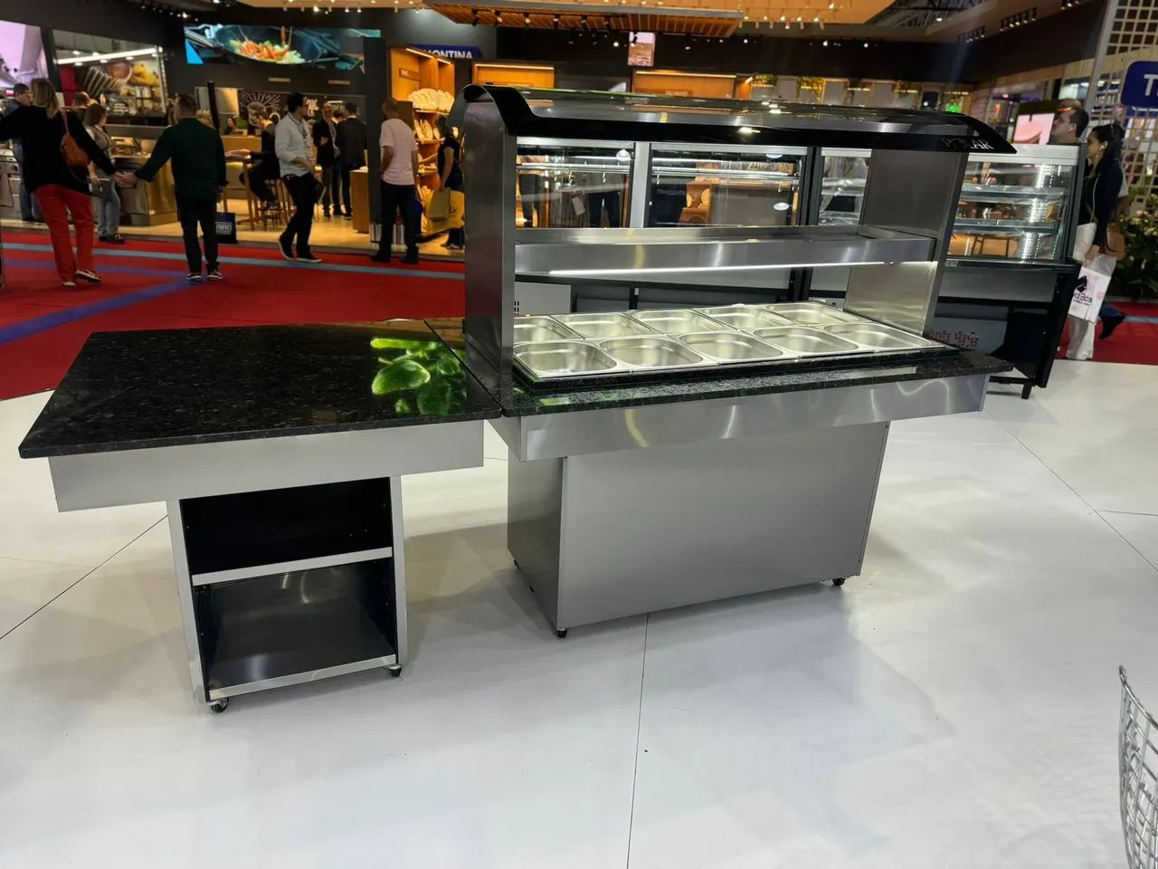 Buffet conjugado 12 cubas quentes e 6 frios Polar - Foto 2