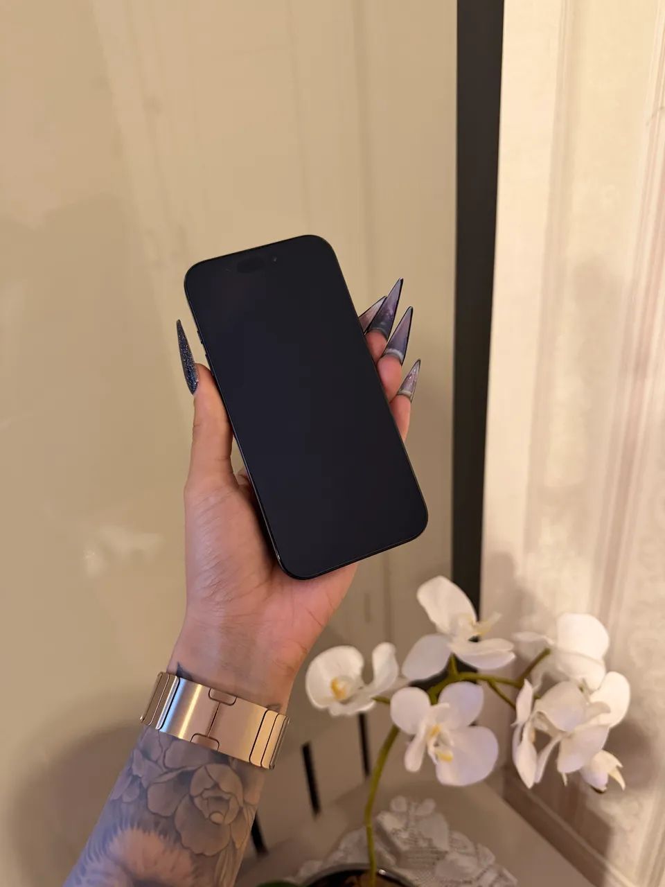 iPhone 15 Pro Titânio Preto  - Foto 5