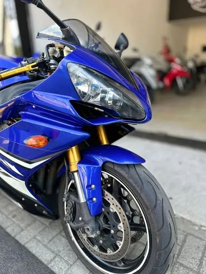 ヤマハ YZF-R1 2008 Rodolfinho da Z- Testando Yamaha YZF R1 2008. - YouTube
