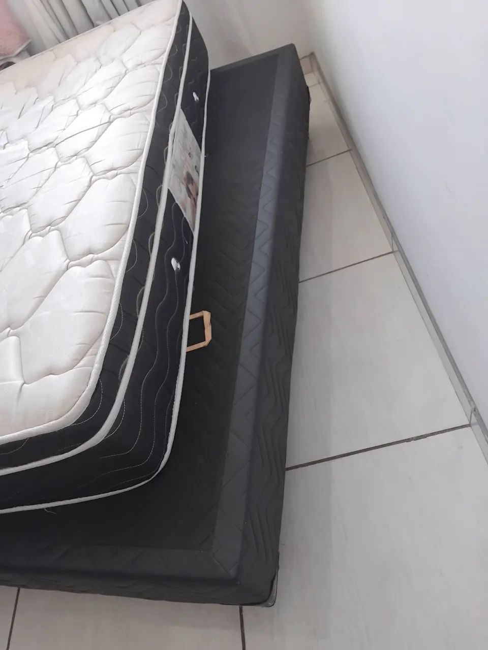 Cama casal box c/ colchão  - Foto 3