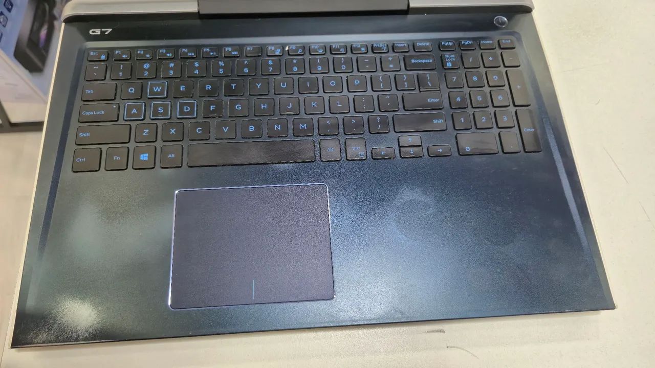 Notebook Dell G7, intel i7 de 8° com GTX 1050 ti, Placa mãe e carcaça. Placa mãe não liga - Foto 2