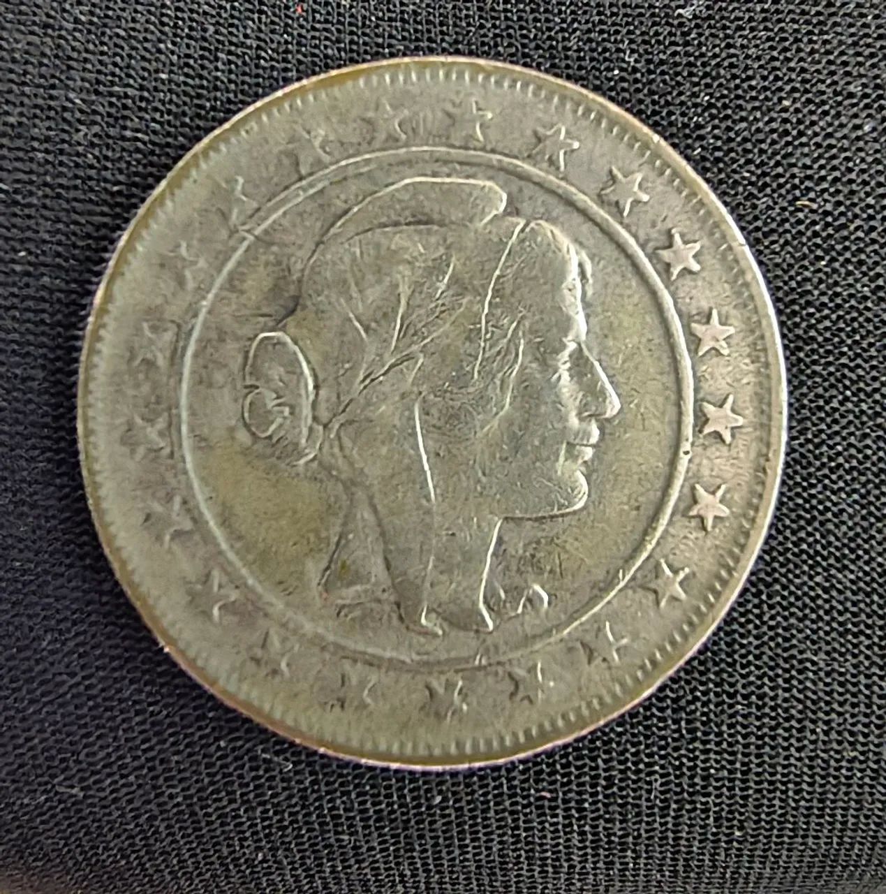 Moeda brasileira de 2000 Reis ano 1926 - Foto 2