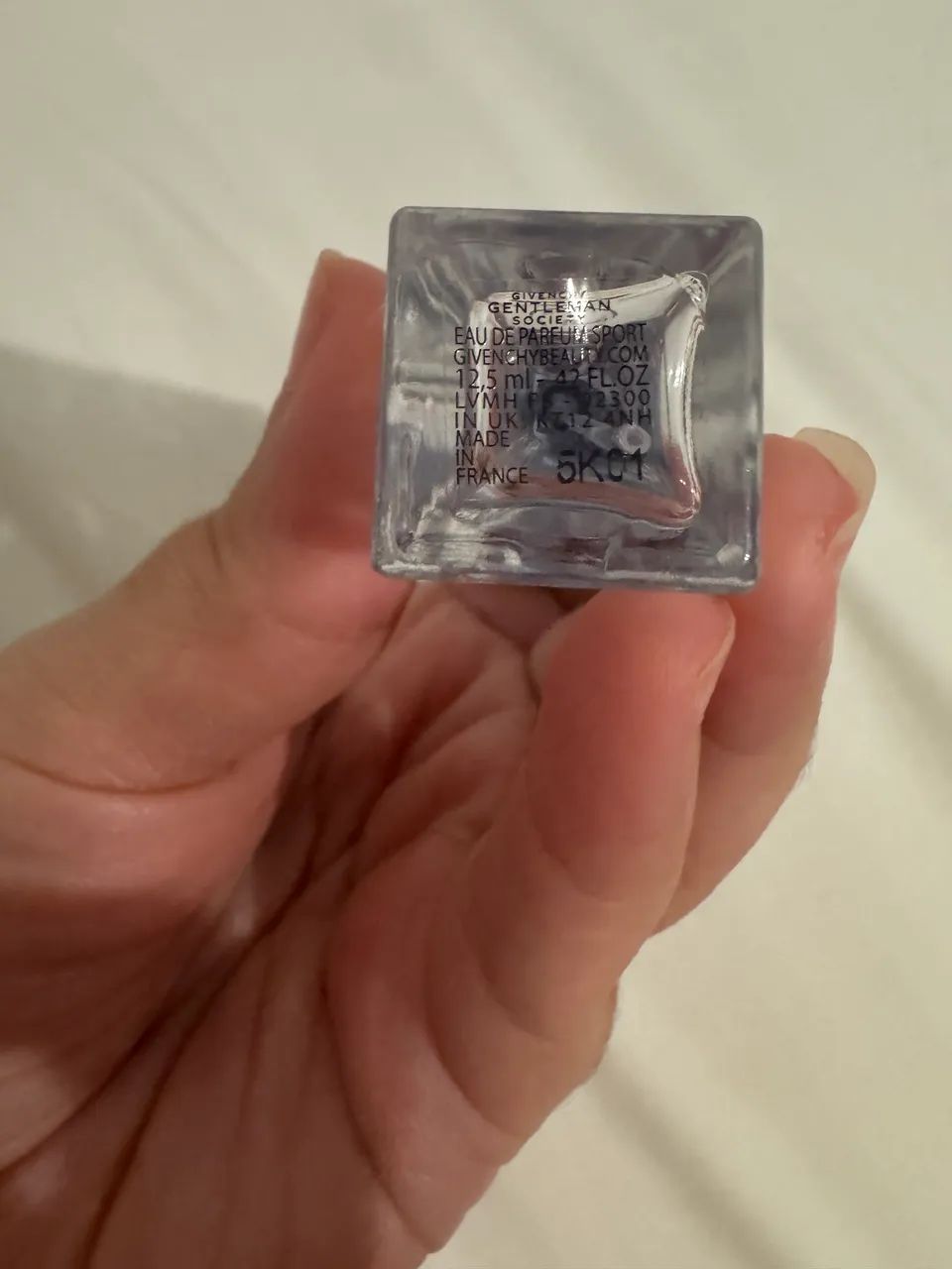 perfume givenchy gentleman society sport 12,5ml - Foto 3