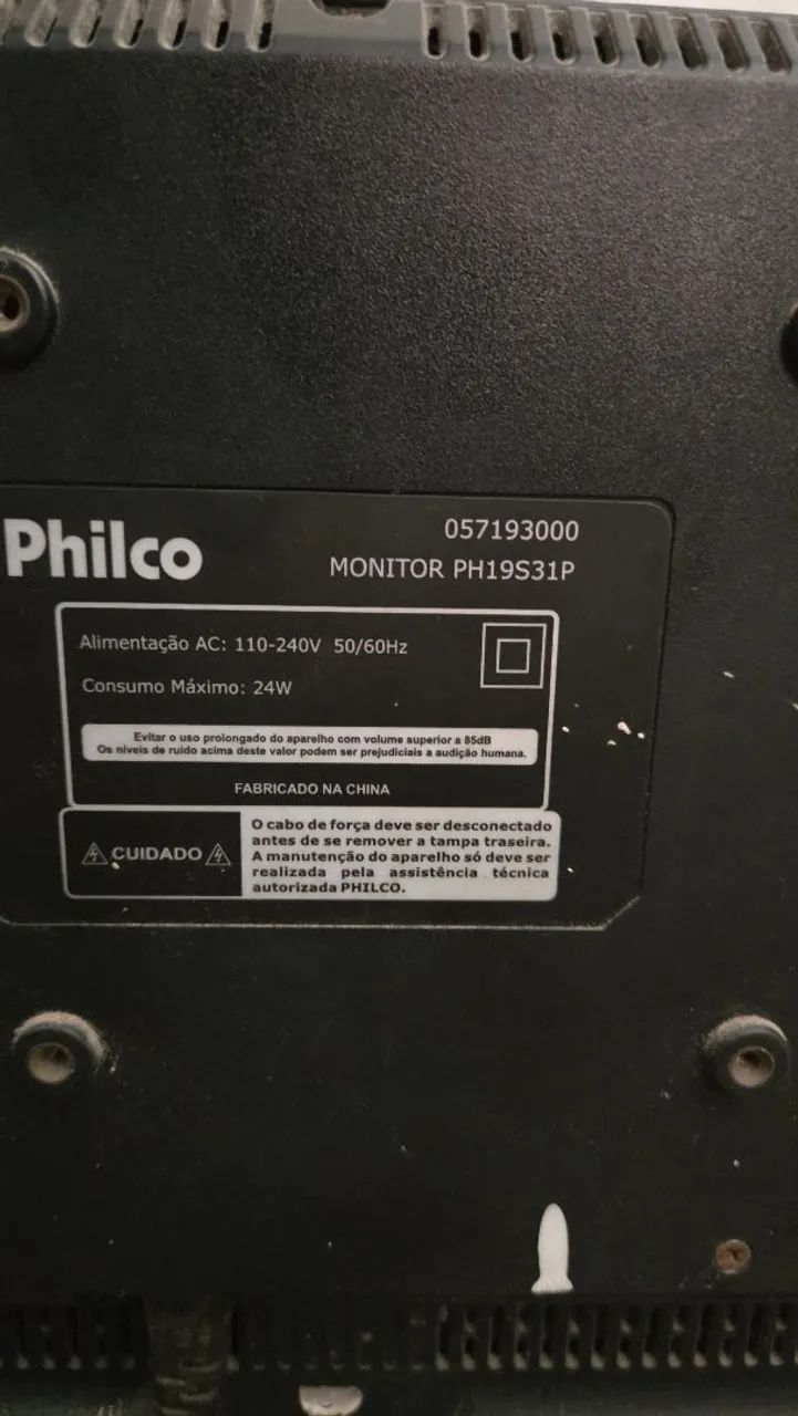 TV/MONITOR PHILCO 19 POLEGADAS  - Foto 2