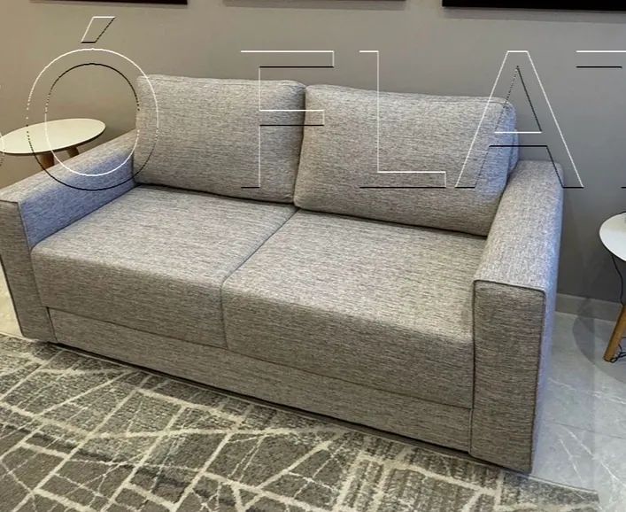 Sofá linho cinza 1,85 m - Foto 3