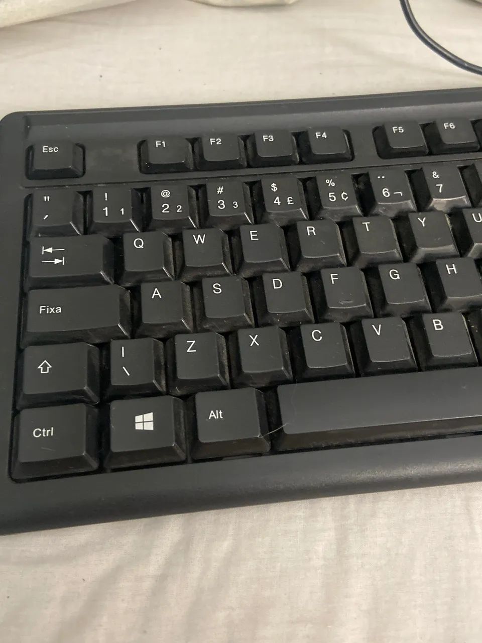 Teclado HP com Fio - Funcionando - Com Caixa - Foto 2