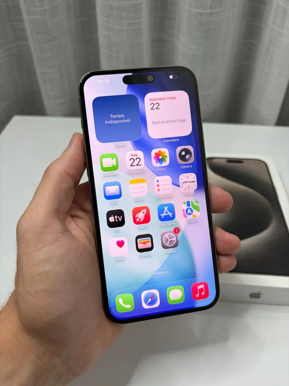 iPhone 15 Pro Max 256GB - Muito Novo - Todo original. - Foto 2