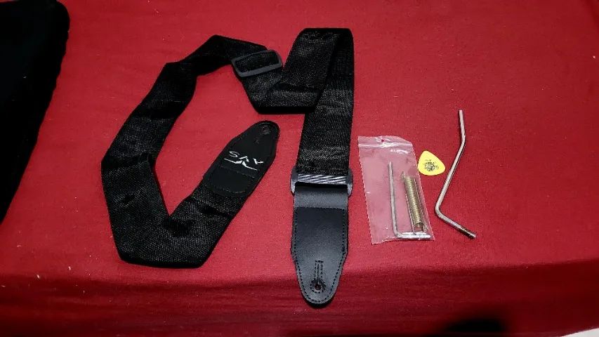 Guitarra Elétrica Cort X200 Sv Prata Em Estado De Nova - Foto 6