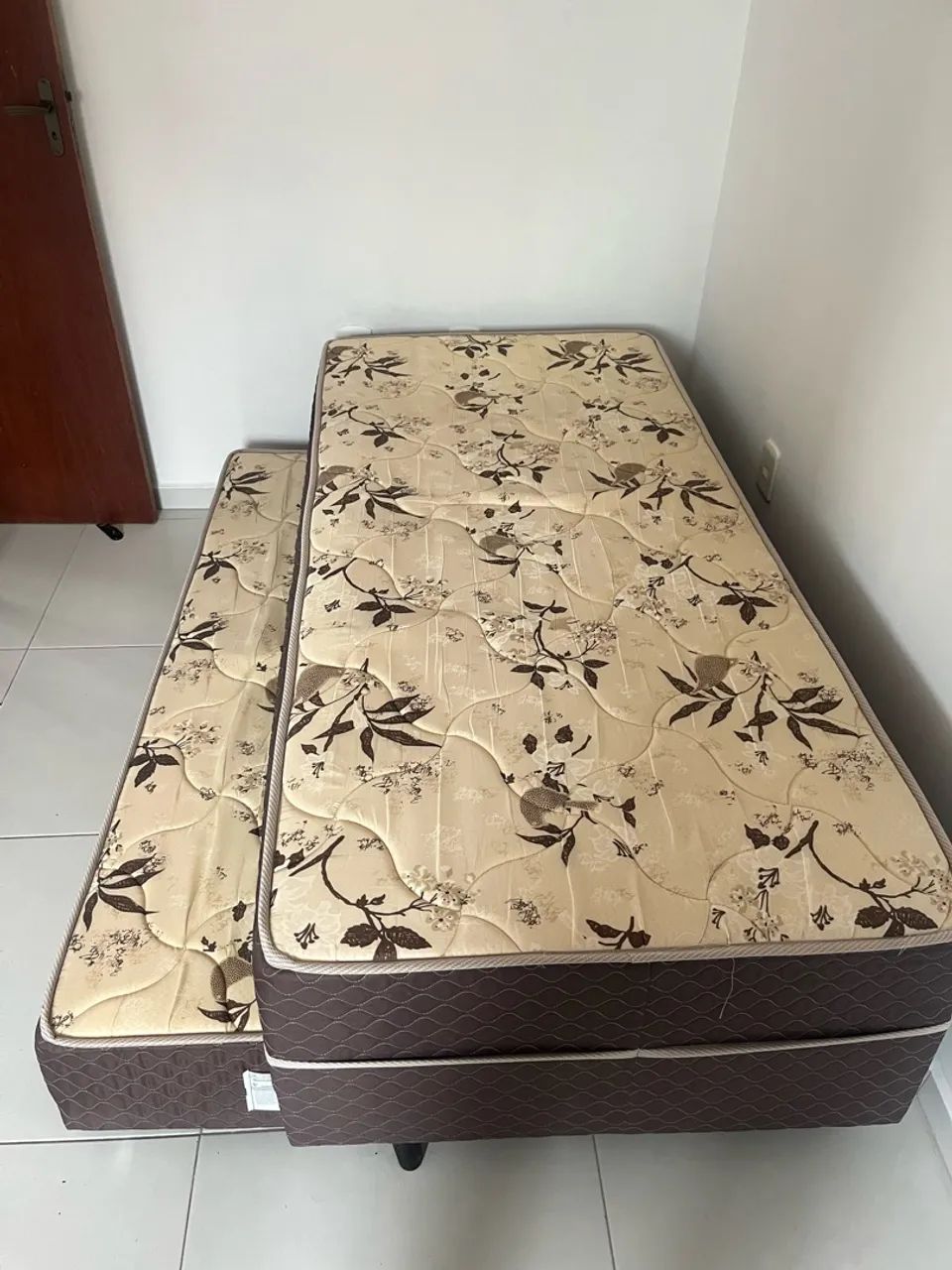 Bi cama solteiro com colchão  - Foto 2