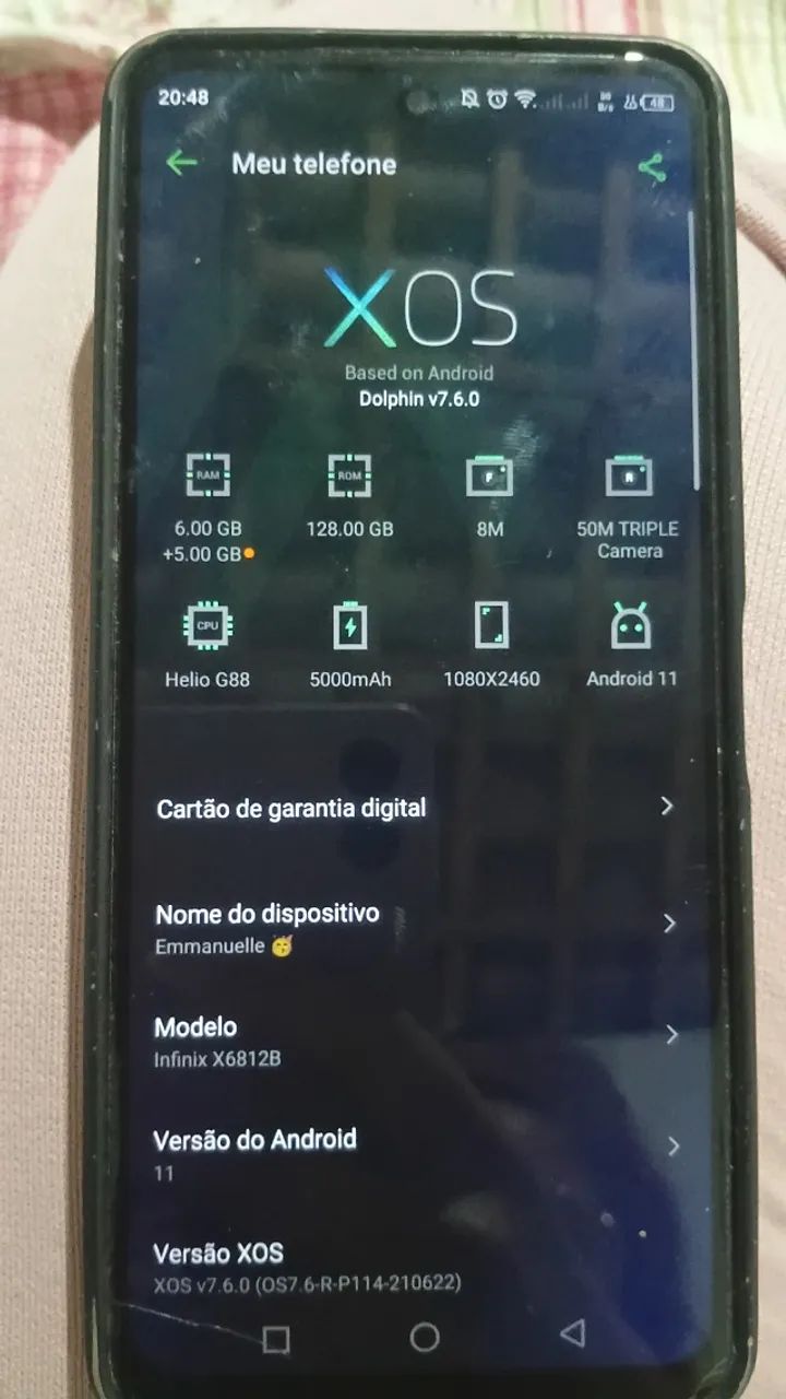 Smartphone infinix x6812B NFC - Foto 3