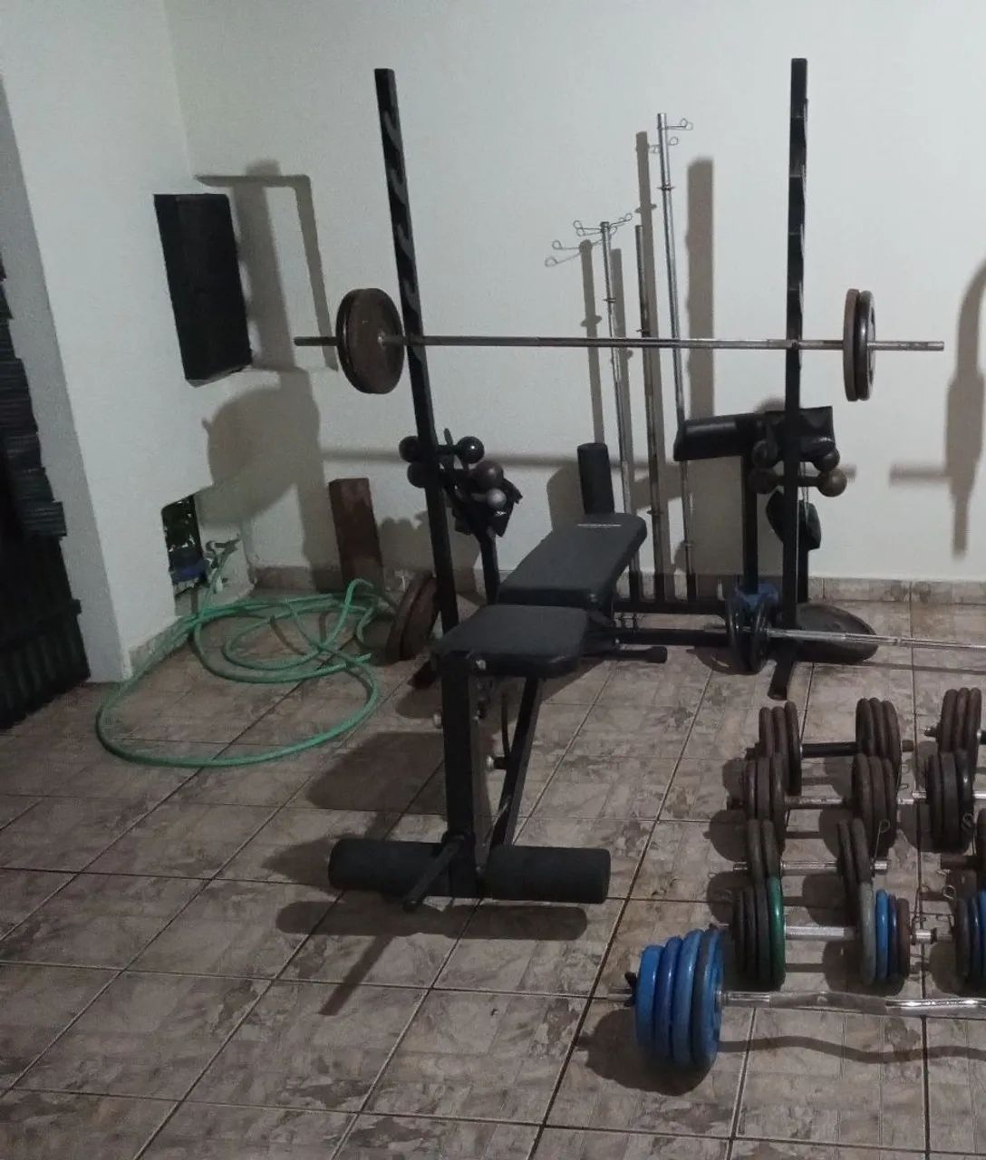 Mesa de musculação 