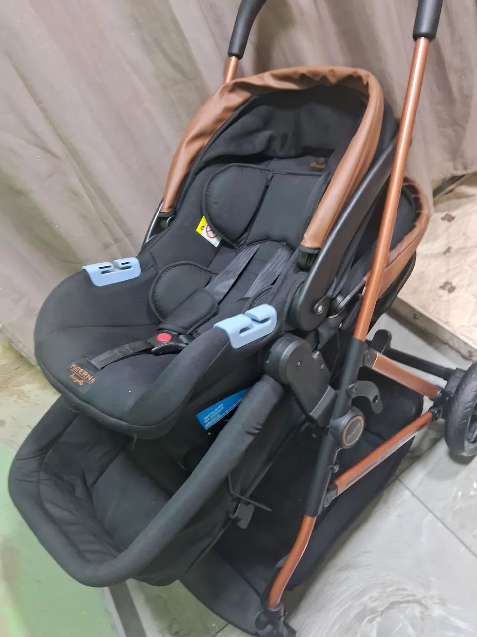 Carrinho Moisés Com Bebê Conforto 