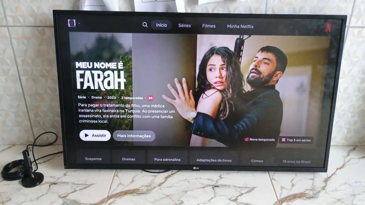 Tv LG 43 polegadas smart 4k  - Foto 2