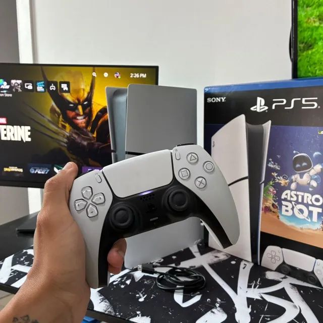 PS5 SLIM 825G ZERADO  - Foto 3