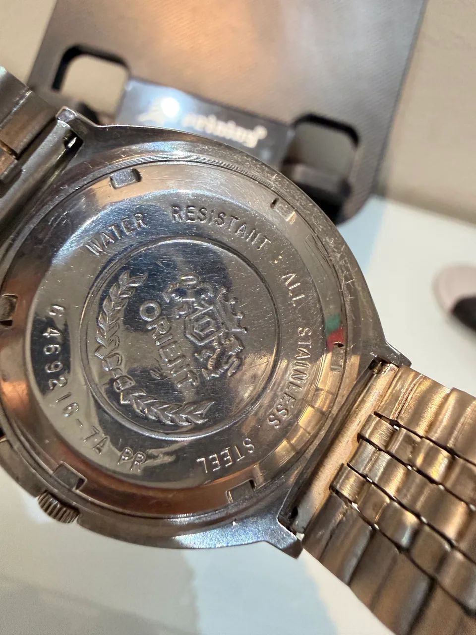 Relógio Orient automático 3 estrelas vintage. - Foto 4