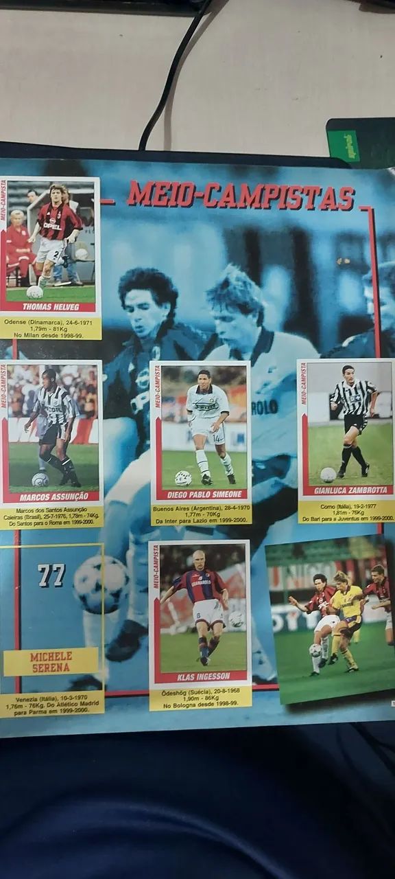 Álbum Figurinhas Super Craques 2000 - Foto 4