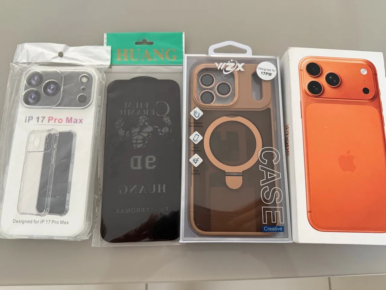 iPhone 17 pro max 256gb laranja - Foto 2