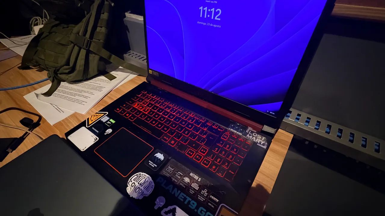 Notebook nitro 5 - Acer 17? - c/ upgrade  - Foto 2
