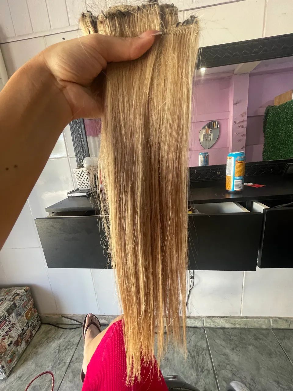 Cabelo vietnamita loiro - Foto 3