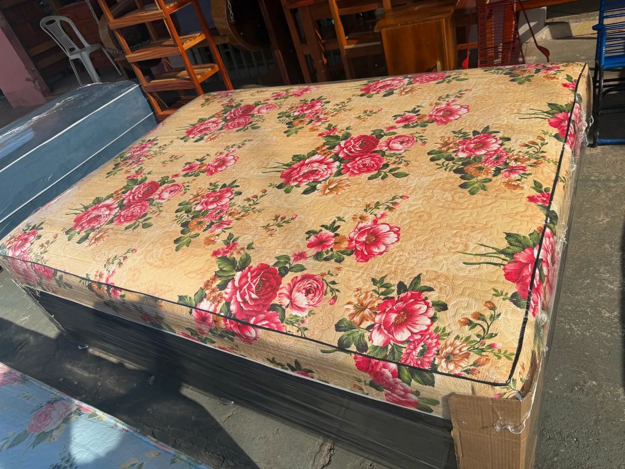 Cama casal mola ensacada nova - Foto 3
