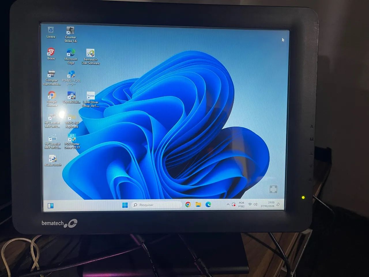  Monitor 15 pol Bematech BT15XX Touch Screen - Foto 2