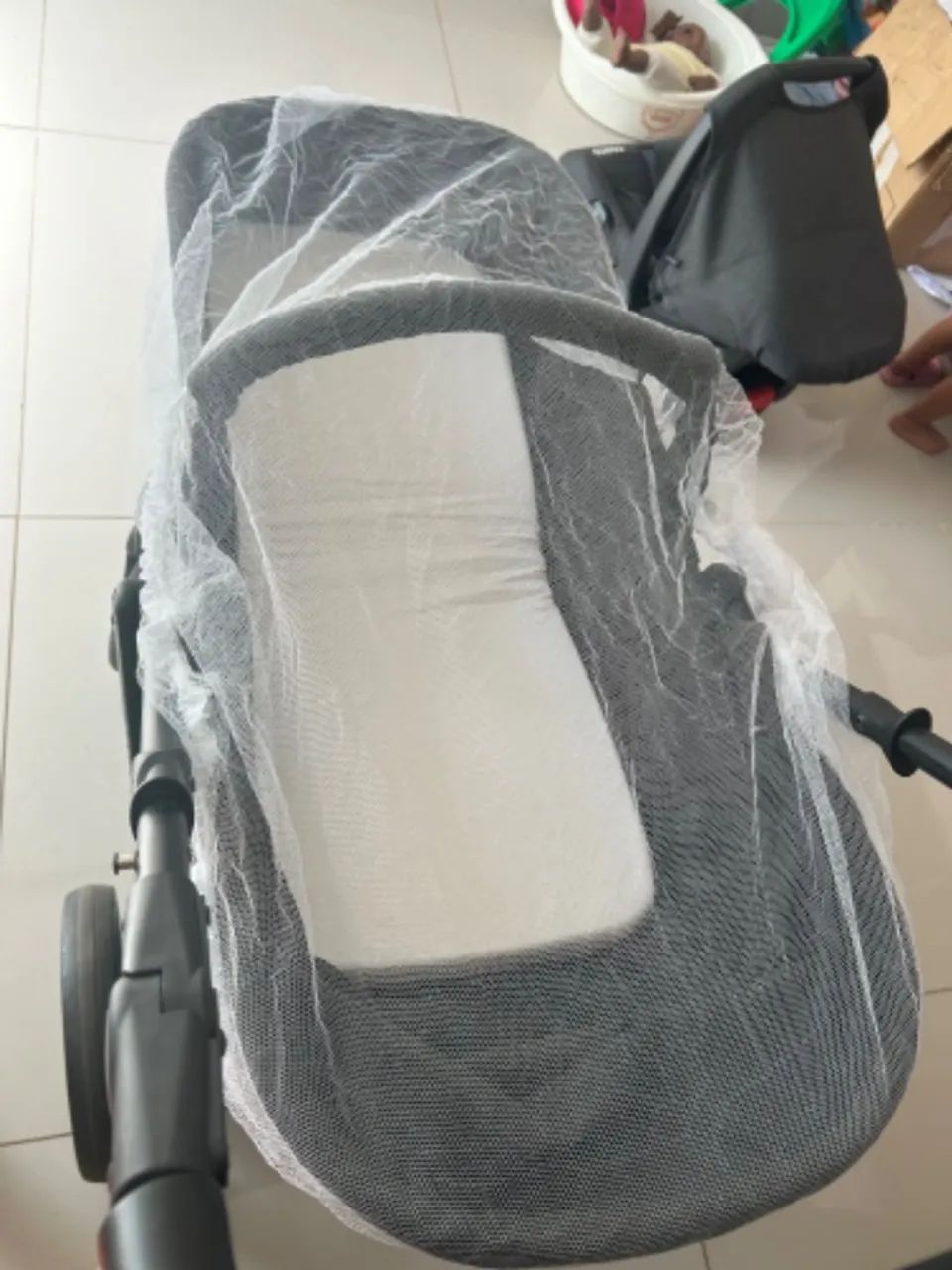 Colchão para carrinho de bebê Moisés  - Foto 3