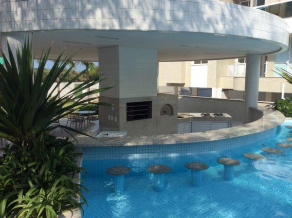 Na frente da praia e da ilha do campeche! condomínio com fachada elegante, poucos apartame - Foto 13