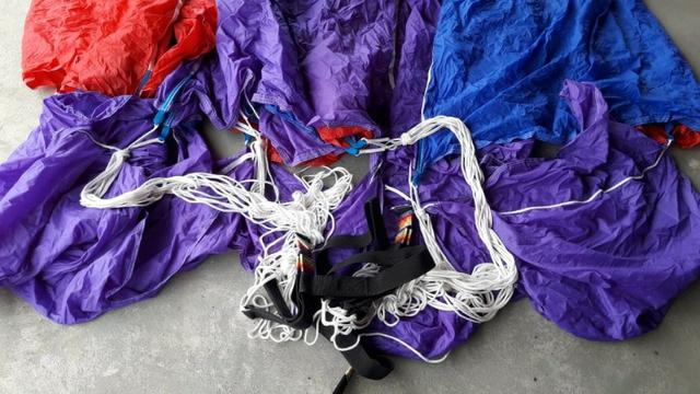 Parasail 26 pés com cadeira e 50 m corda, novo - Foto 2