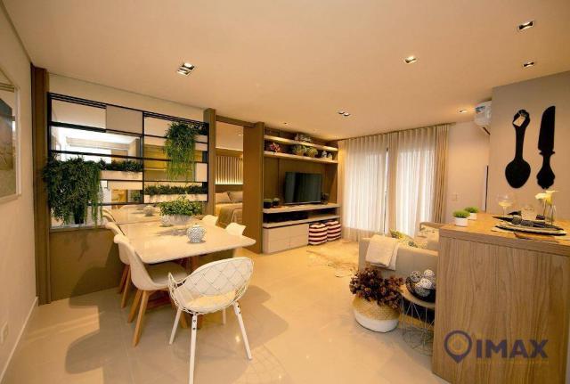 Studio com 1 dormitório à venda, 55 m² por R$ 259.836,24 - Centro - Foz do Iguaçu/PR