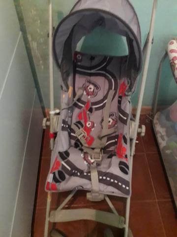 Berço usado e carrinho - Foto 4