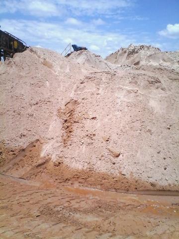 Areia fina industrial a ecologicamente correta 09 toneladas