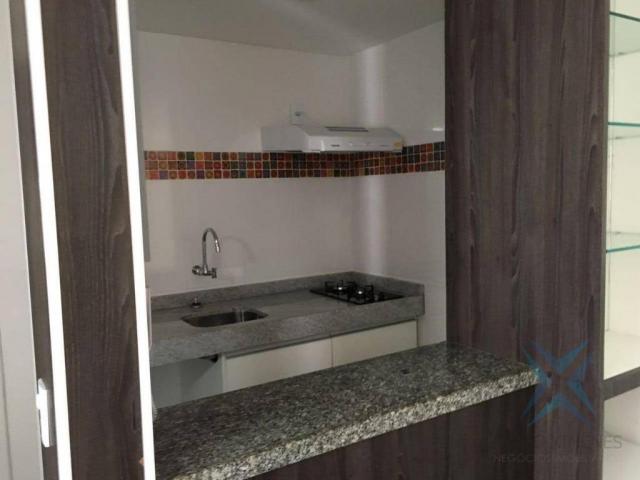 Flat com 1 dormitório à venda, 49 m² por r$ 310.000 - meireles - fortaleza/ce - Foto 7