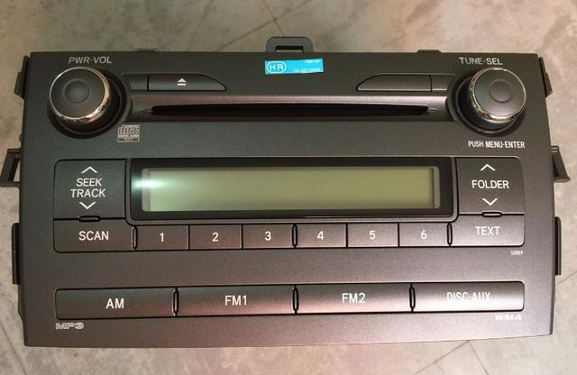 Radio CD player mp3 Toyota Corolla 2006-2010