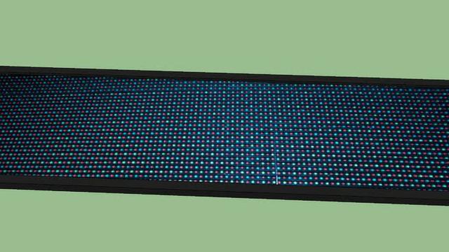 Painel led para paredao 1.8metros por 40cm