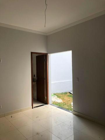 Linda casa itamaraty área gourmet com churrasqueira e sala pé direito duplo anapolis go - Foto 5