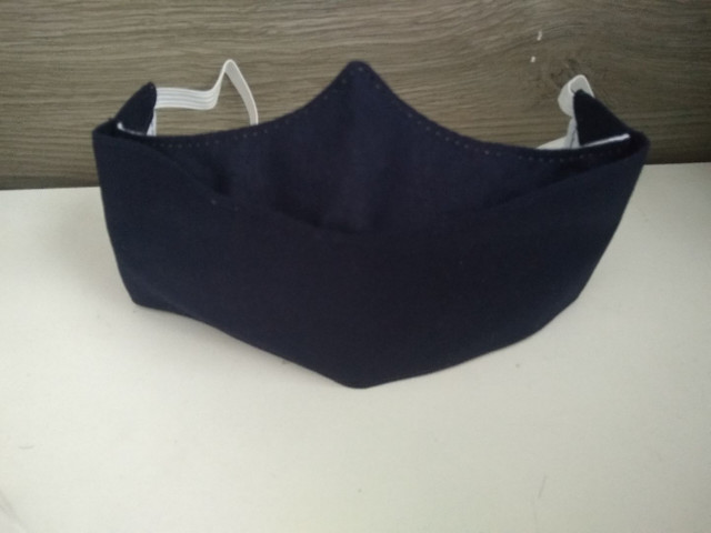 Máscara em 3D, Tecido Tricoline com Dupla Camada, R$: 8,00 Reais a unidade. - Foto 4
