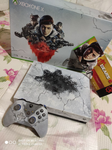 Xbox one X, edição limitada Gears 5 ZERADO!!! - Foto 2