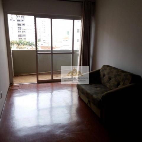 Apartamento com 1 dormitório para alugar, 69 m² por R$ 750,00/mês - Centro - Ribeirão Pret - Foto 2