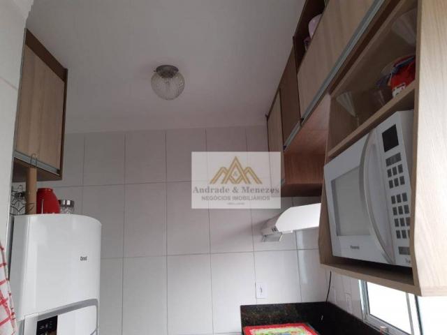 Apartamento com 2 dormitórios à venda, 42 m² por R$ 170.000,00 - Vila Virgínia - Ribeirão - Foto 3