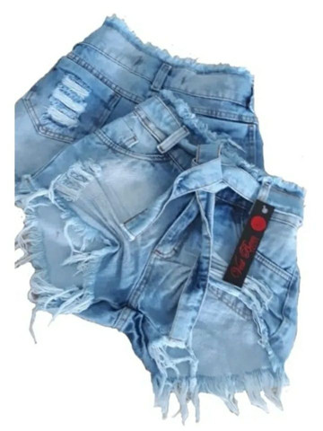 Short jeans cintura alta - Foto 3