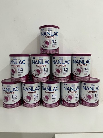 12 latas de Nanlac R$450.00