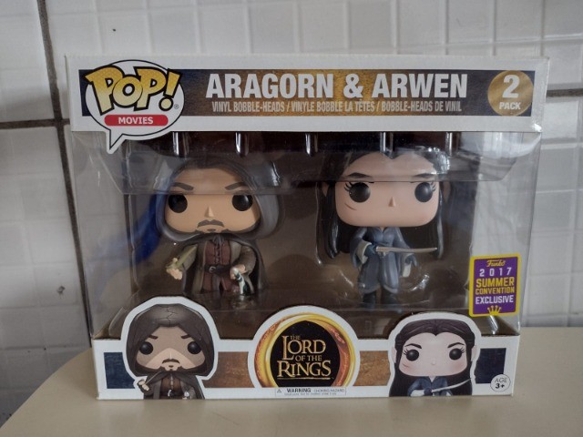 Funko Pop Aragorn \u0026 Arwen 2-Pack (2017 