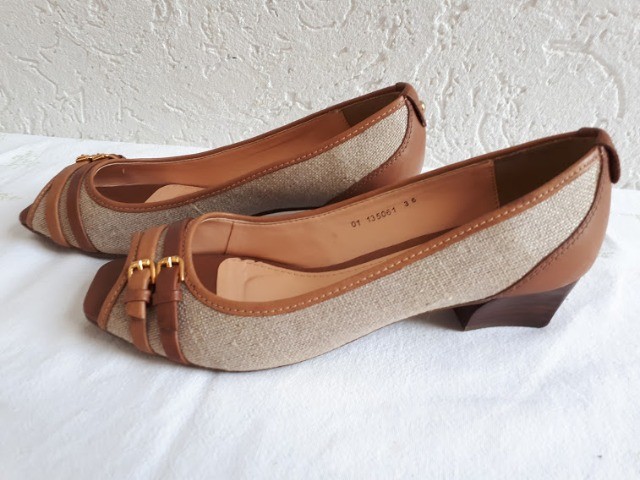 Sapato Sandália Peep Toe Marca Corello 36 - Foto 2