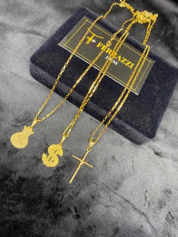 JOIAS banhadas a OURO 18k masculinas - Foto 4
