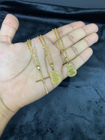 JOIAS banhadas a OURO 18k masculinas - Foto 2