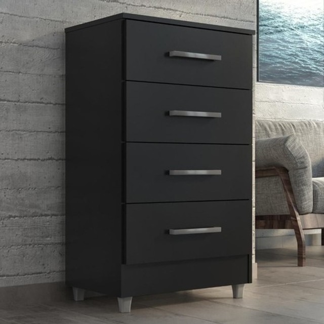 Comoda Flavia 4 Gavetas Quarta Divisao - ( Promoção )  - Foto 2